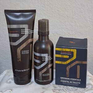 Aveda Men's Bundle Pure-formance Exfoliating Shampoo, Pomade, & Grooming Kit